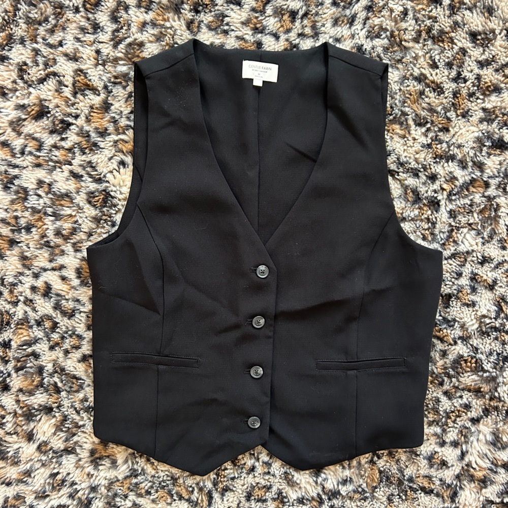 Gentle Fawn Dark Gray Vest